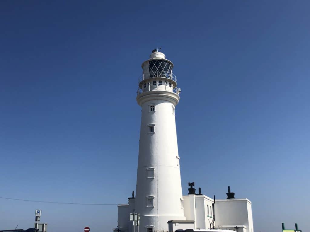 Flamborough Lighthouse Yorkshire coast kids