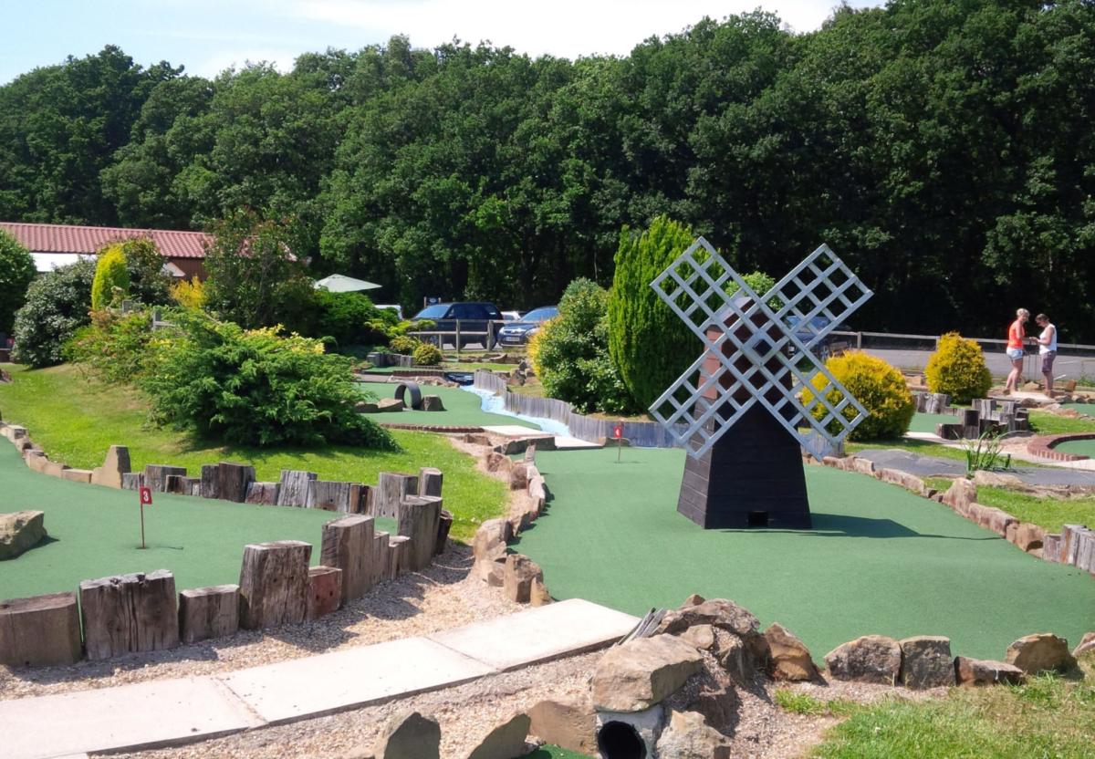 Play crazy golf and footgolf at York Golf Range Little Vikings York