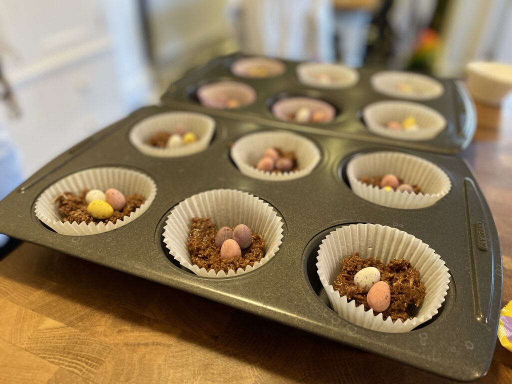 Easter nest recipe