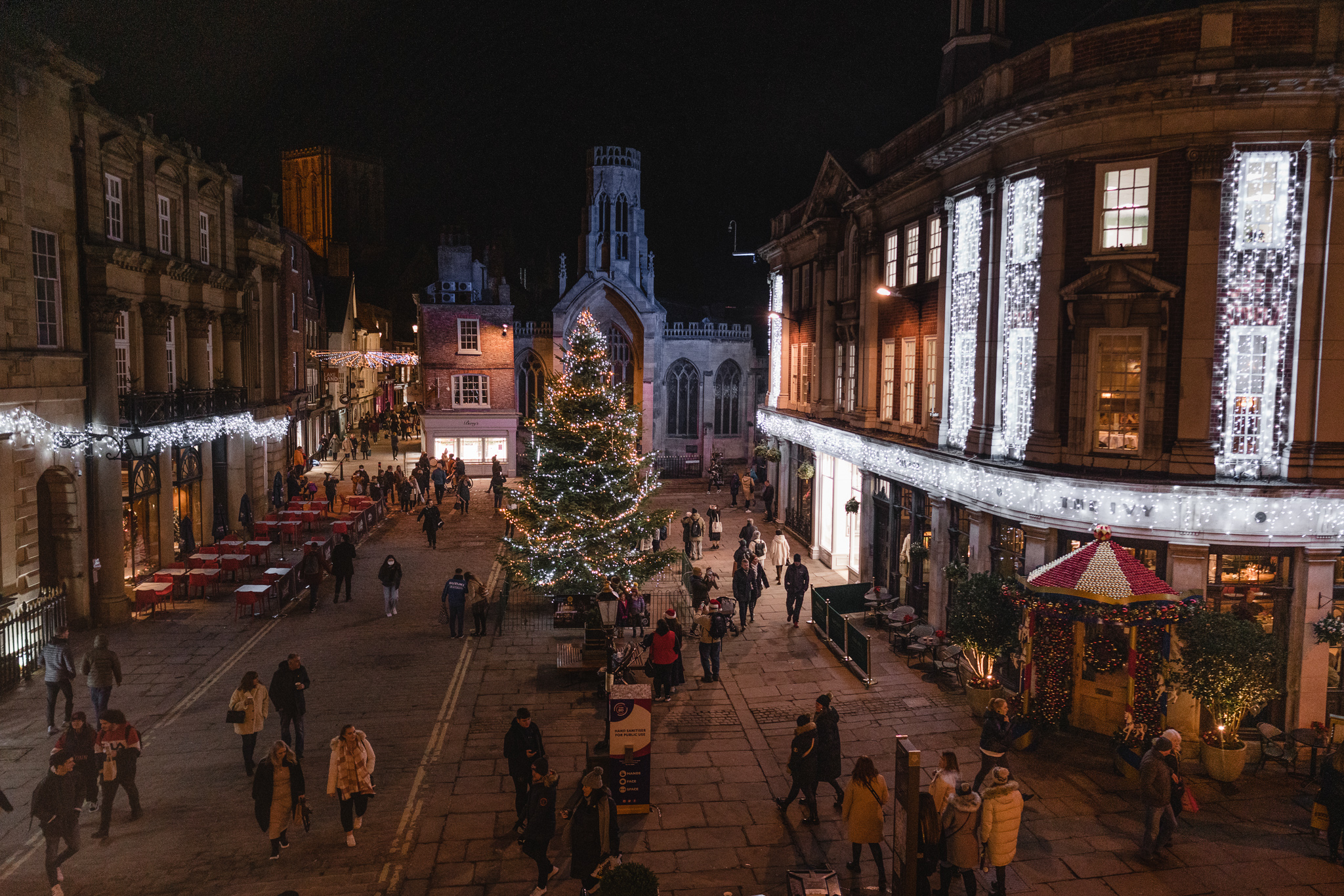 York Christmas Festival Christmas market, Santa experiences and