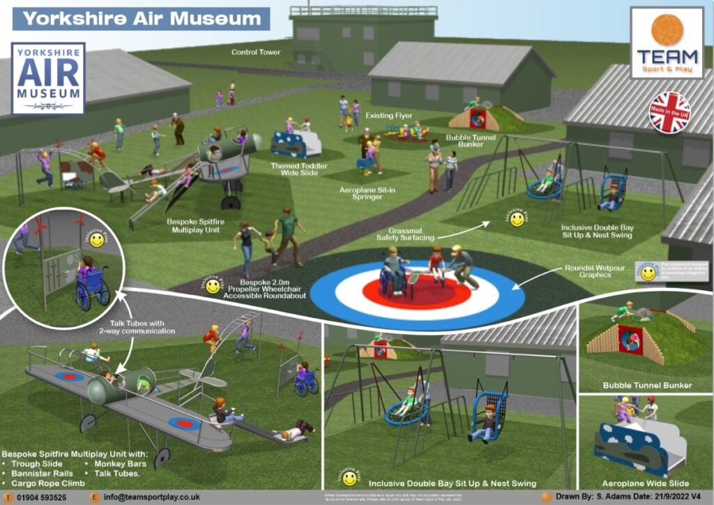 Yorkshire Air Museum play area