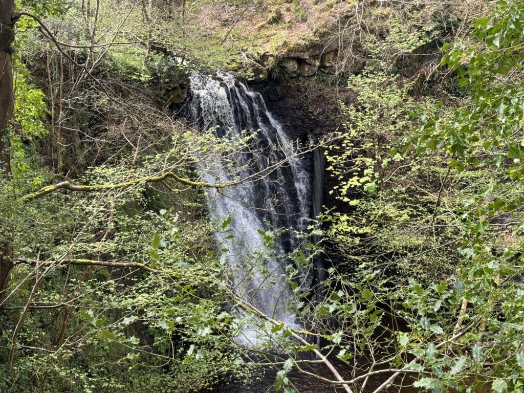 Falling Foss waterfall