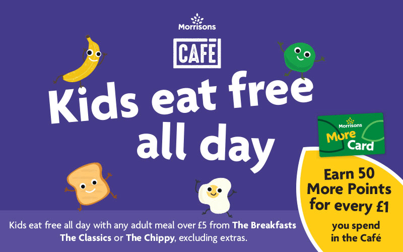 Kids eat free Morrisons york