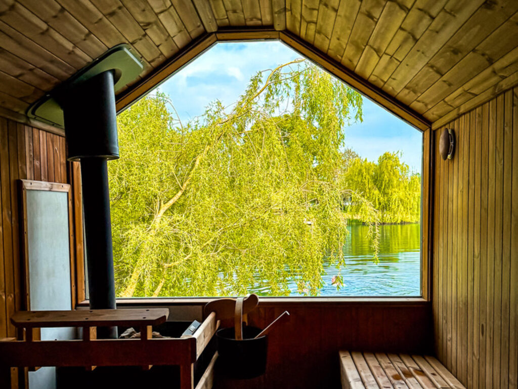 Pool Bridge Farm sauna • Little Vikings - York for Kids