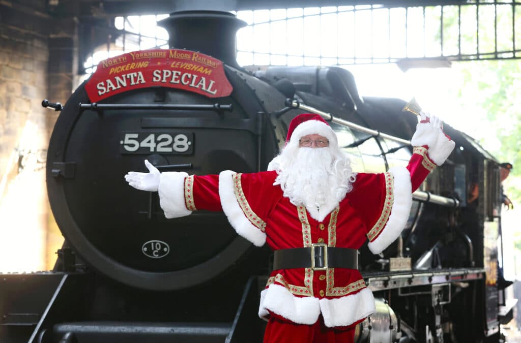 santa north yorkshire moors railway