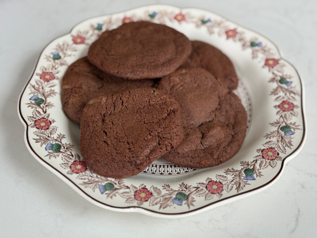 chocolate orange cookies