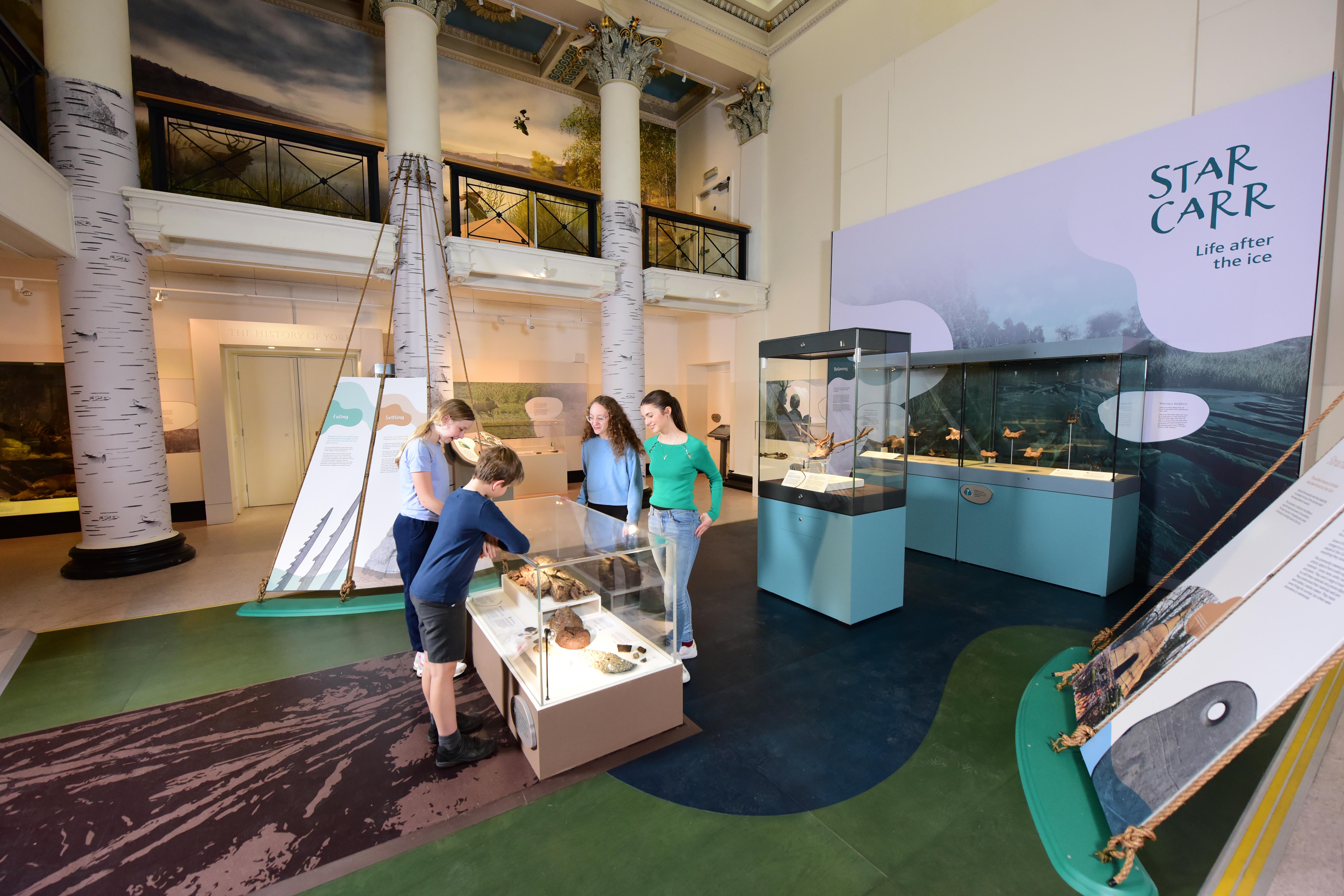 Star Carr exhibition at the Yorkshire Museum Credit Anthony Chappel-Ross • Little Vikings - York for Kids yorkshire museum february half term