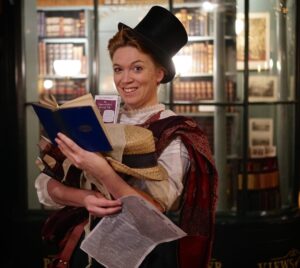 Children enjoying crafts and live storytelling at York Castle Museum’s October Half Term 2025 event.